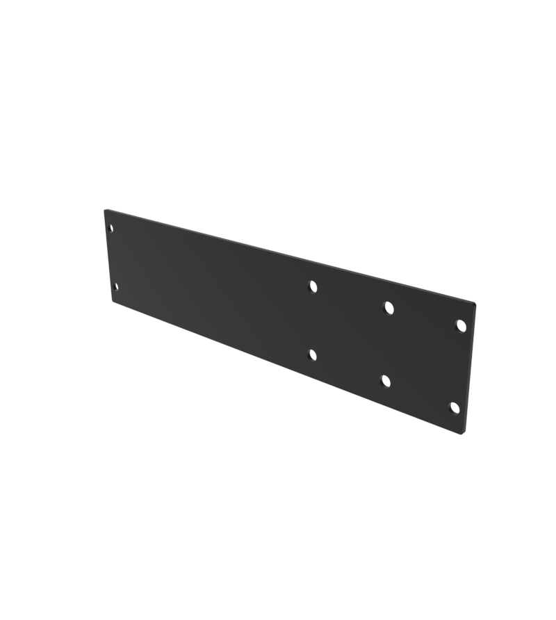 2″ High Plate With AMPS Pattern Cutout