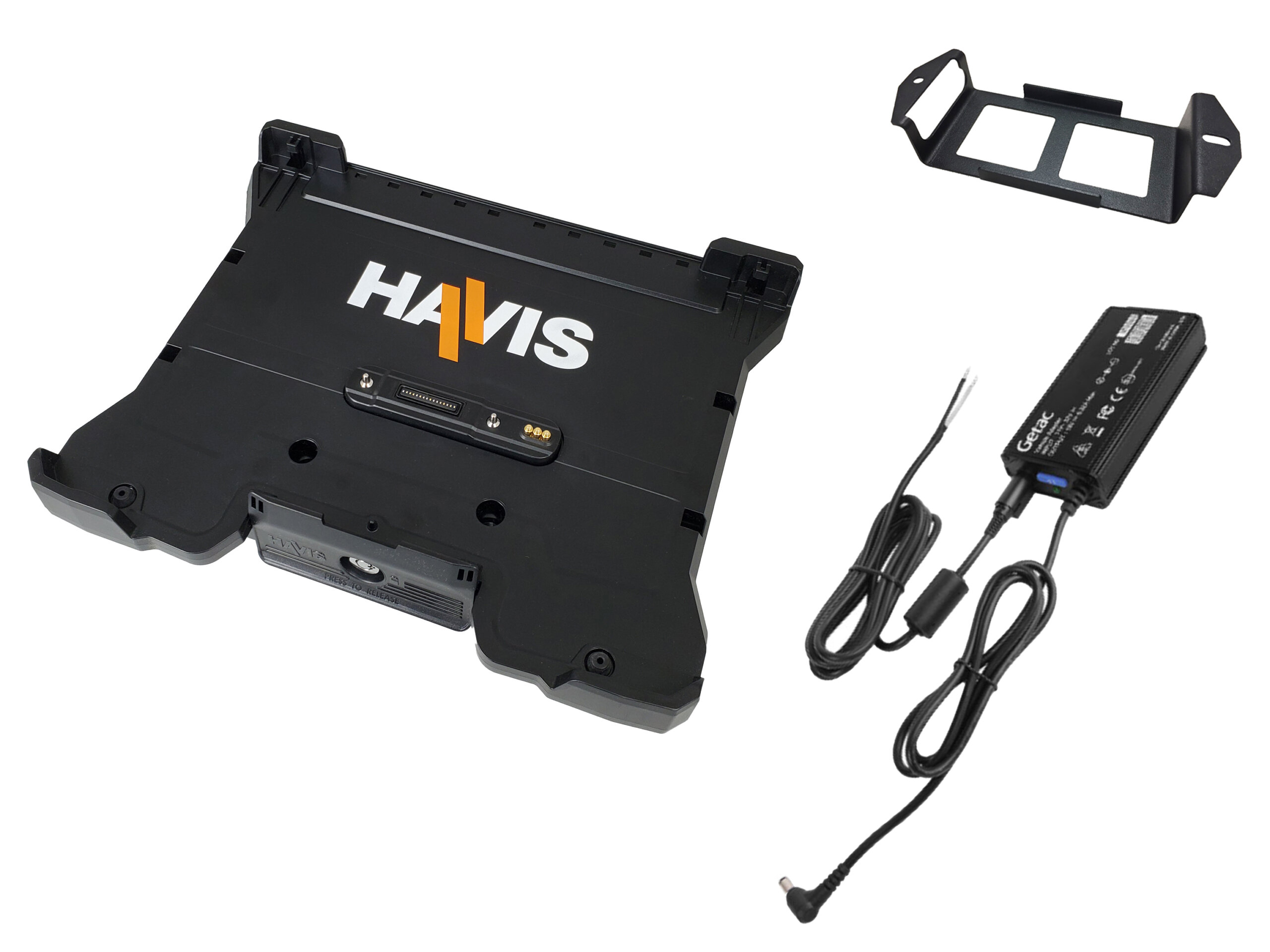 Docking Station For Getac B360 and B360 Pro Laptops With External Power Supply with Bare Wire