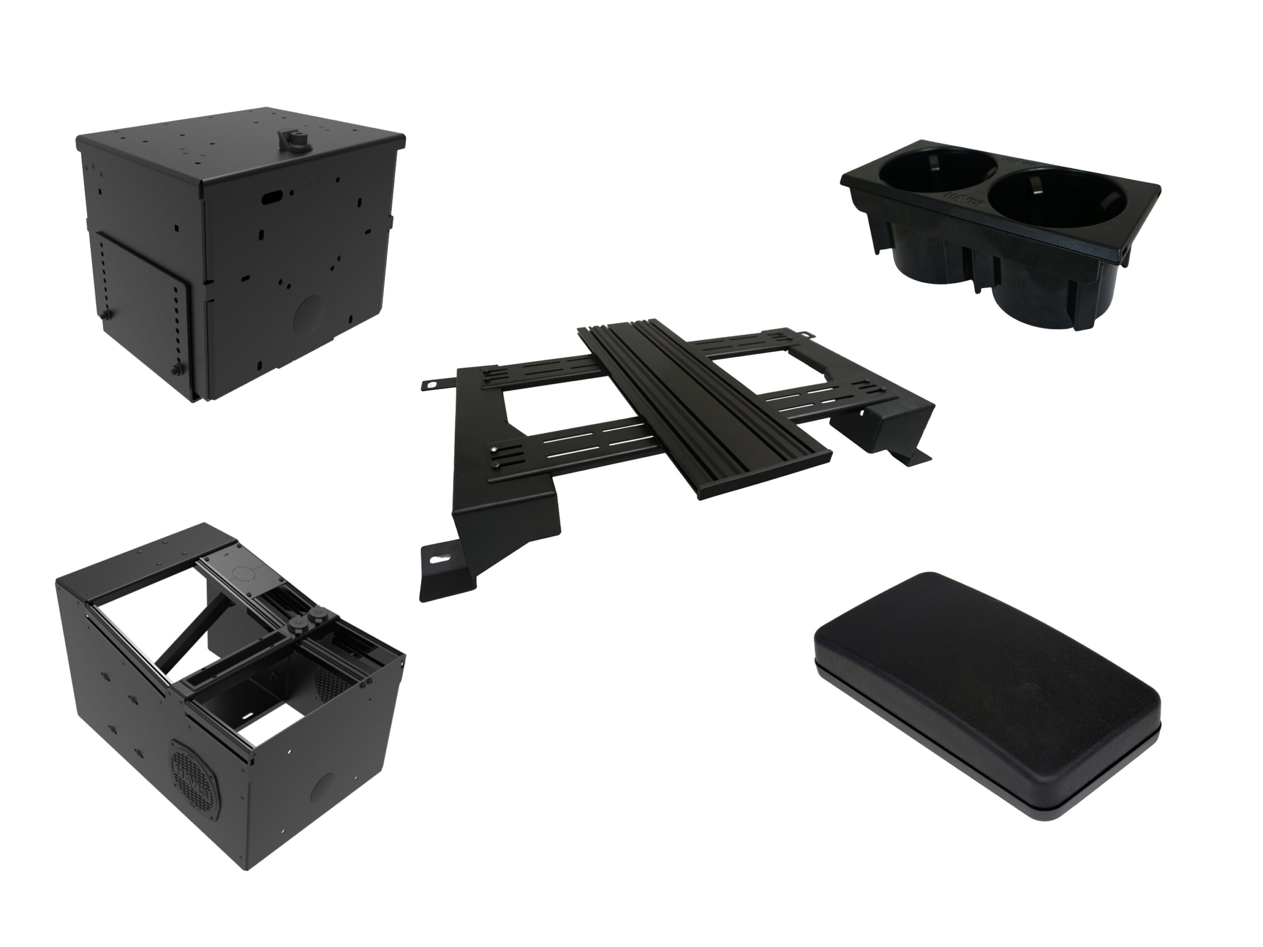 Work Truck Console Package for 2004-2025 Freightliner M2 106/112 with Bucket Seats