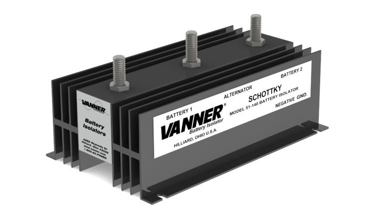 140 Amp Schottky Dual Battery Isolator