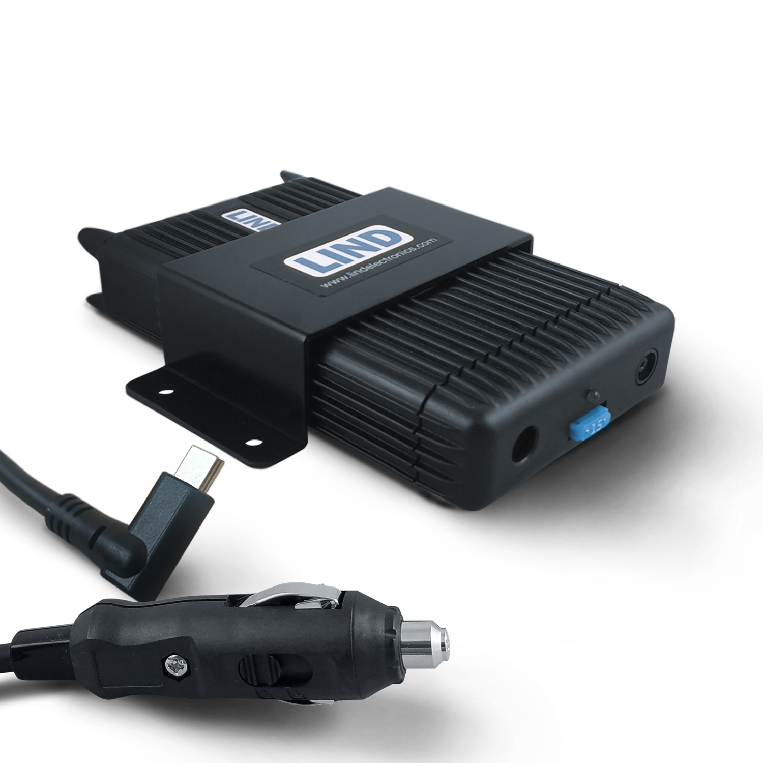 100W USBC Non-Isolated LIND DC Power Supply with a 90° Right Angle USBC Connector
