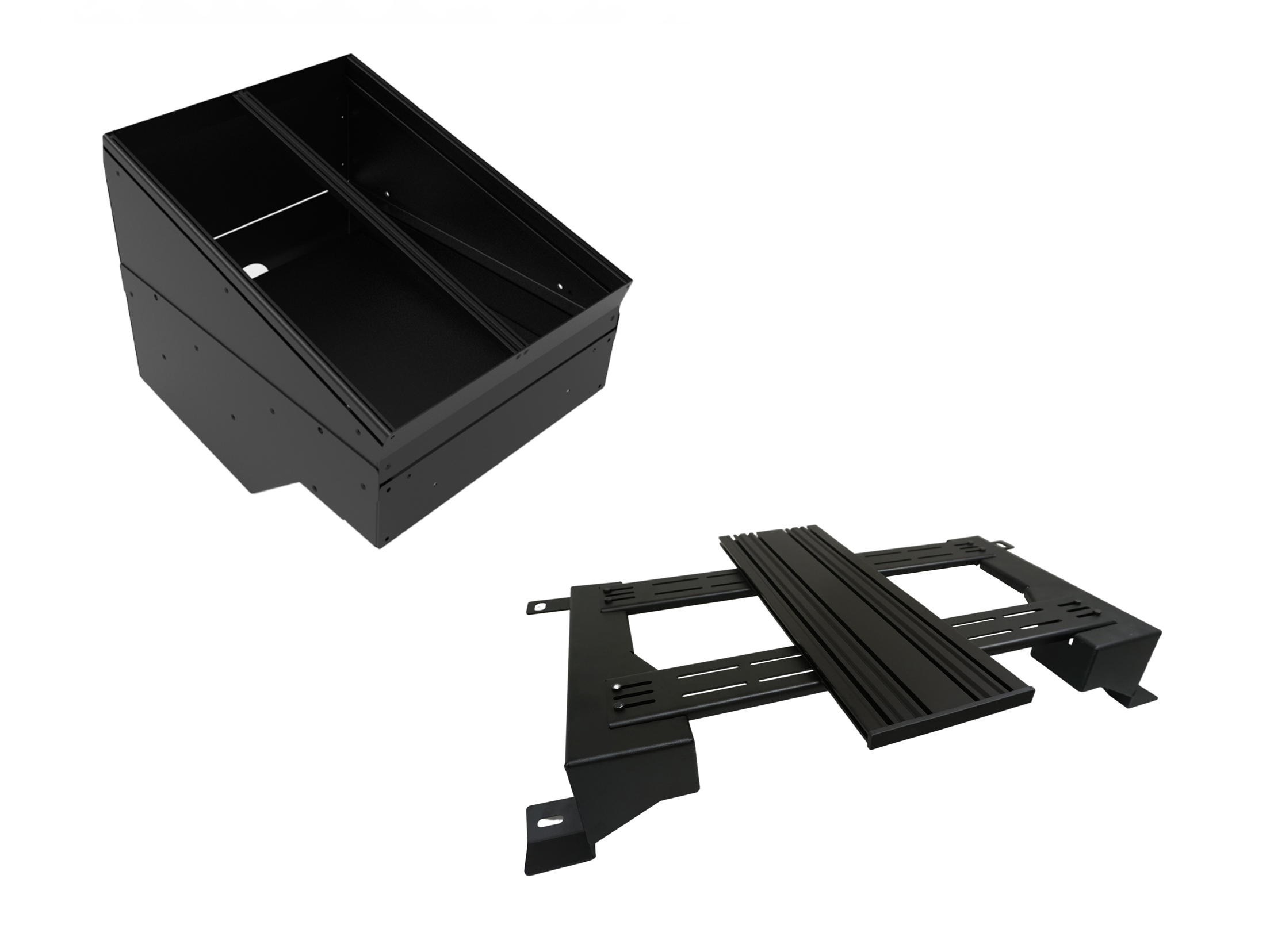 Vehicle-Specific 23″ Double Width Console Package for 2004-2025 Freightliner