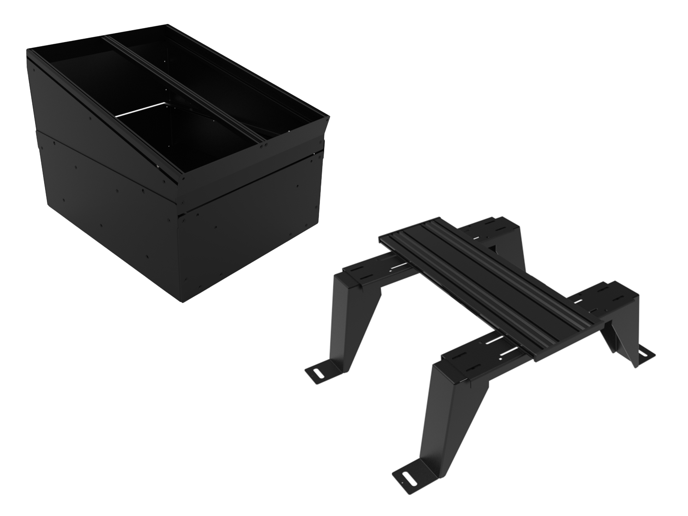 Vehicle-Specific 23″ Double Width Console Package for 2004-2025 International