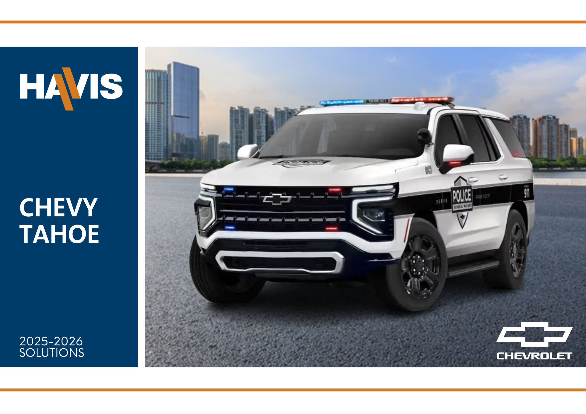 2025-2026 Chevrolet Tahoe Solutions Brochure