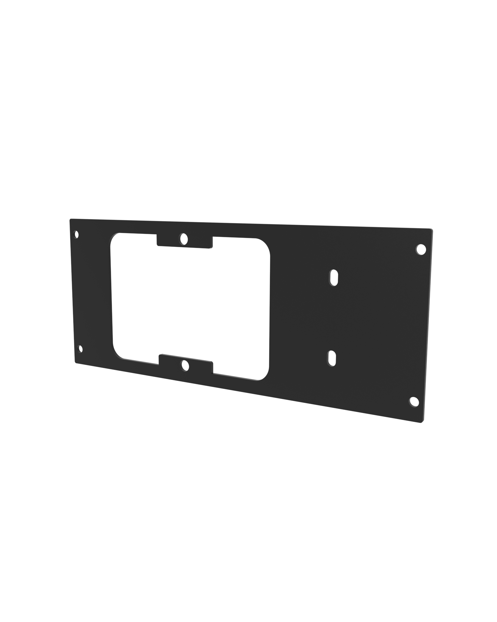 1-Piece Equipment Bracket, 3.5″ Mounting Space, fits Block Communications ELcK Emergency Light Control