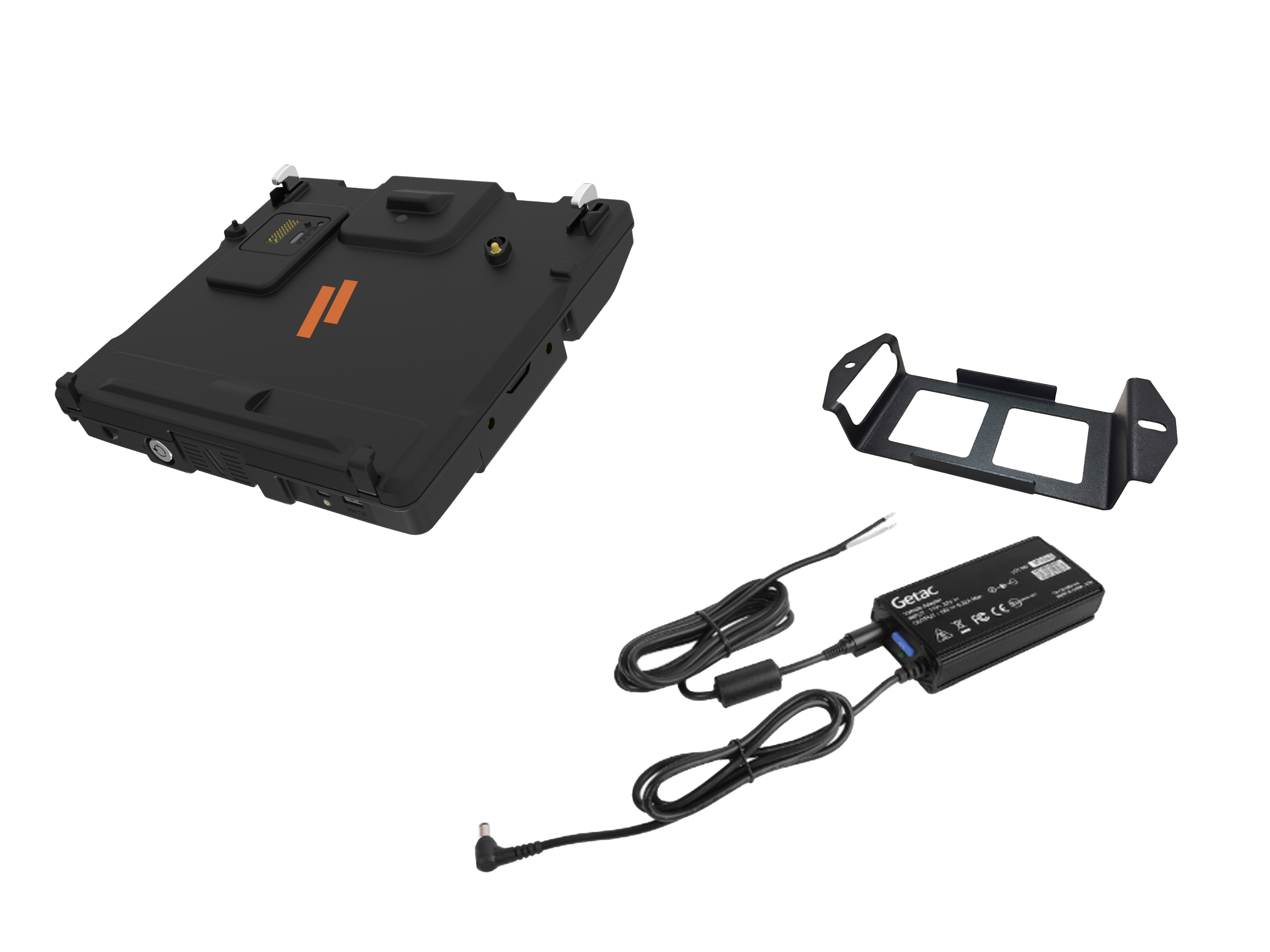 Docking Station for Getac V120 with Standard Port Replication & Getac Power Supply
