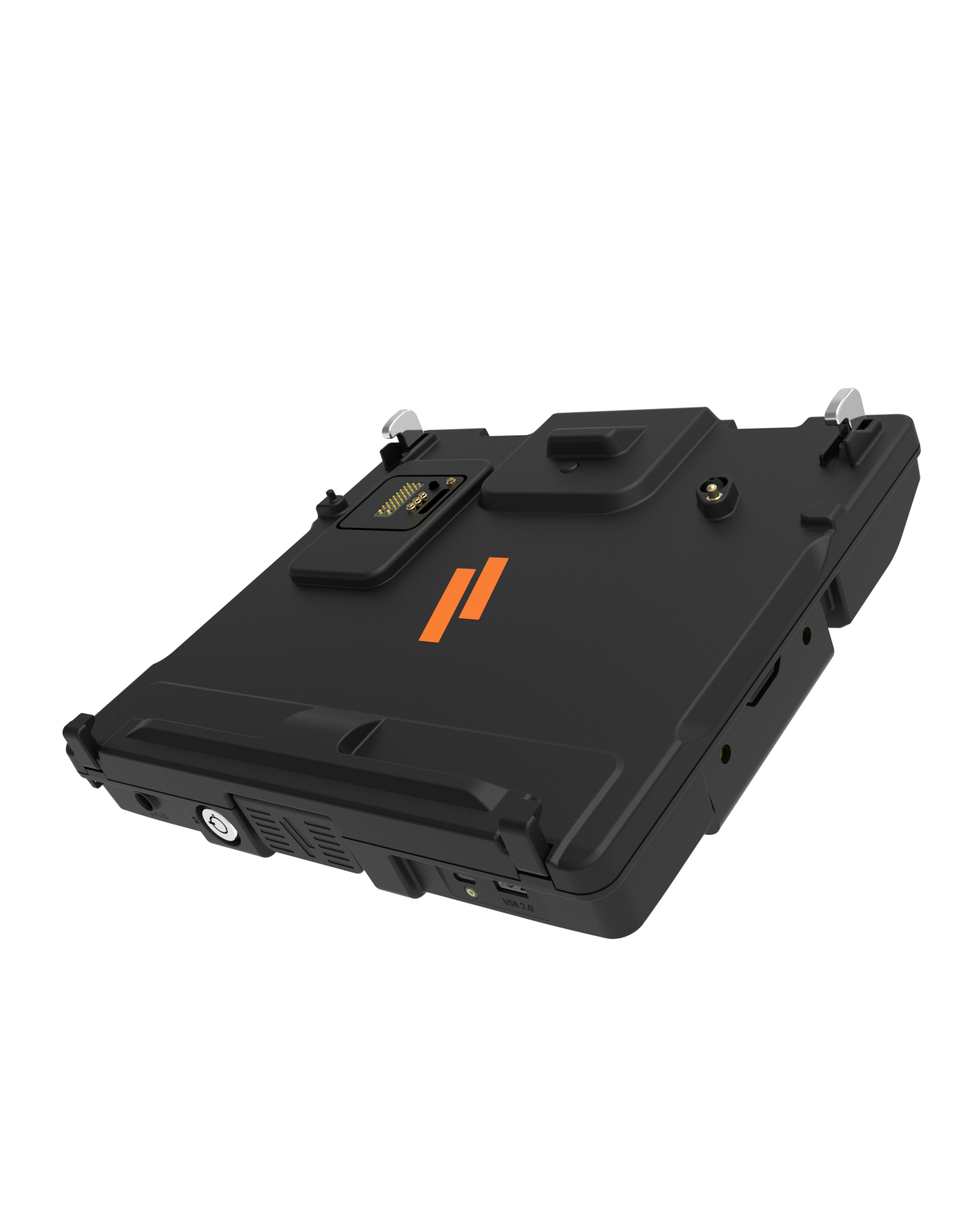 Docking Station for Getac V120 with Advanced Port Replication & Quad Pass-Thru Antenna Connections