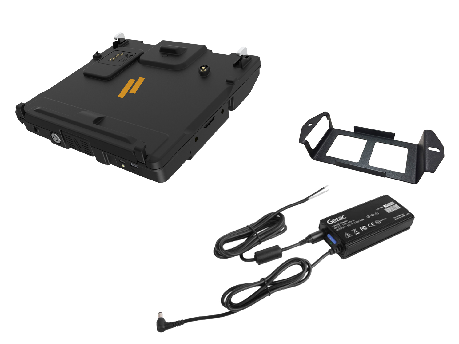 Docking Station for Getac V120 with Advanced Port Replication & Getac Power Supply