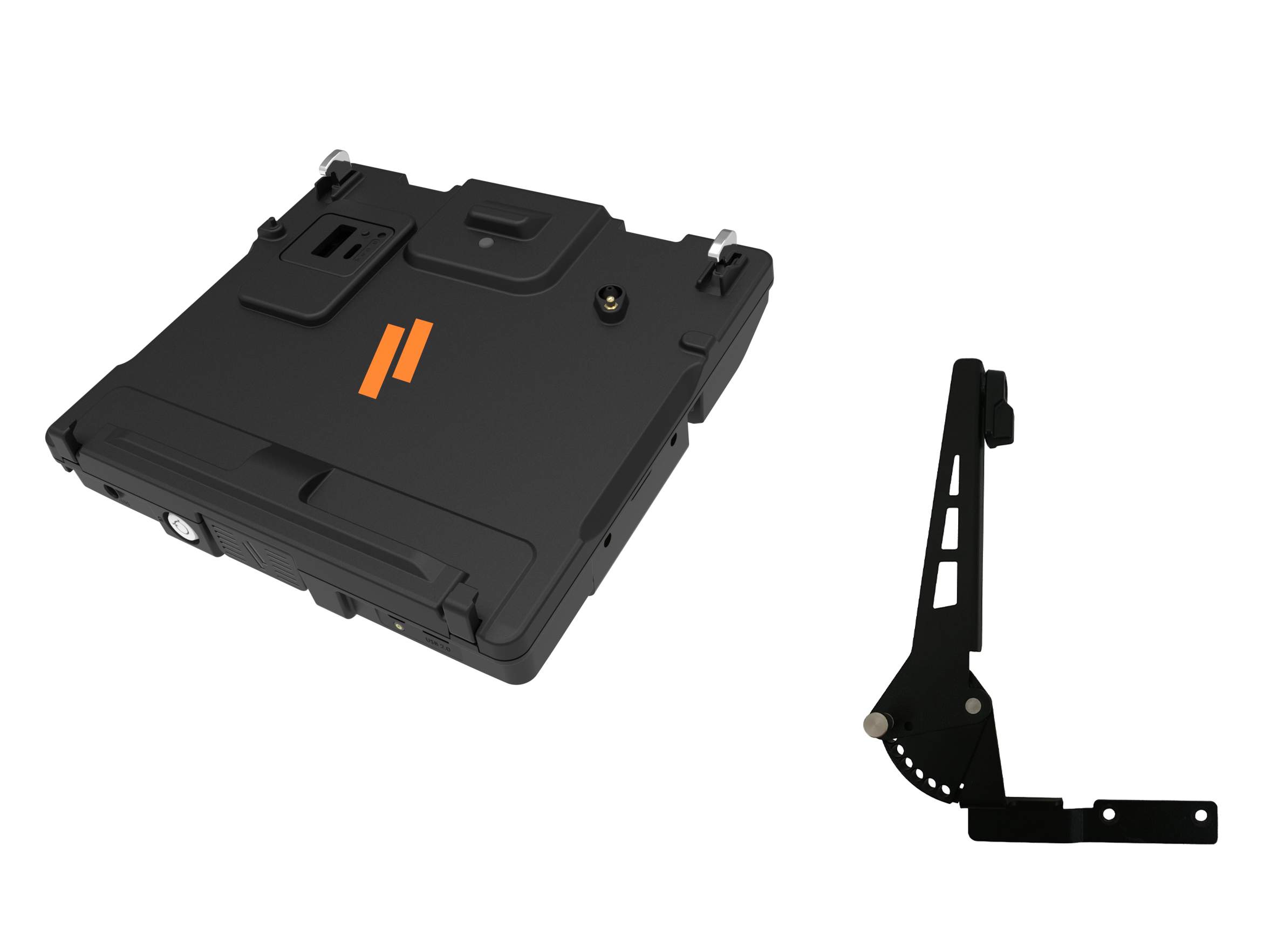 Package – Cradle for Getac V120 & Screen Support