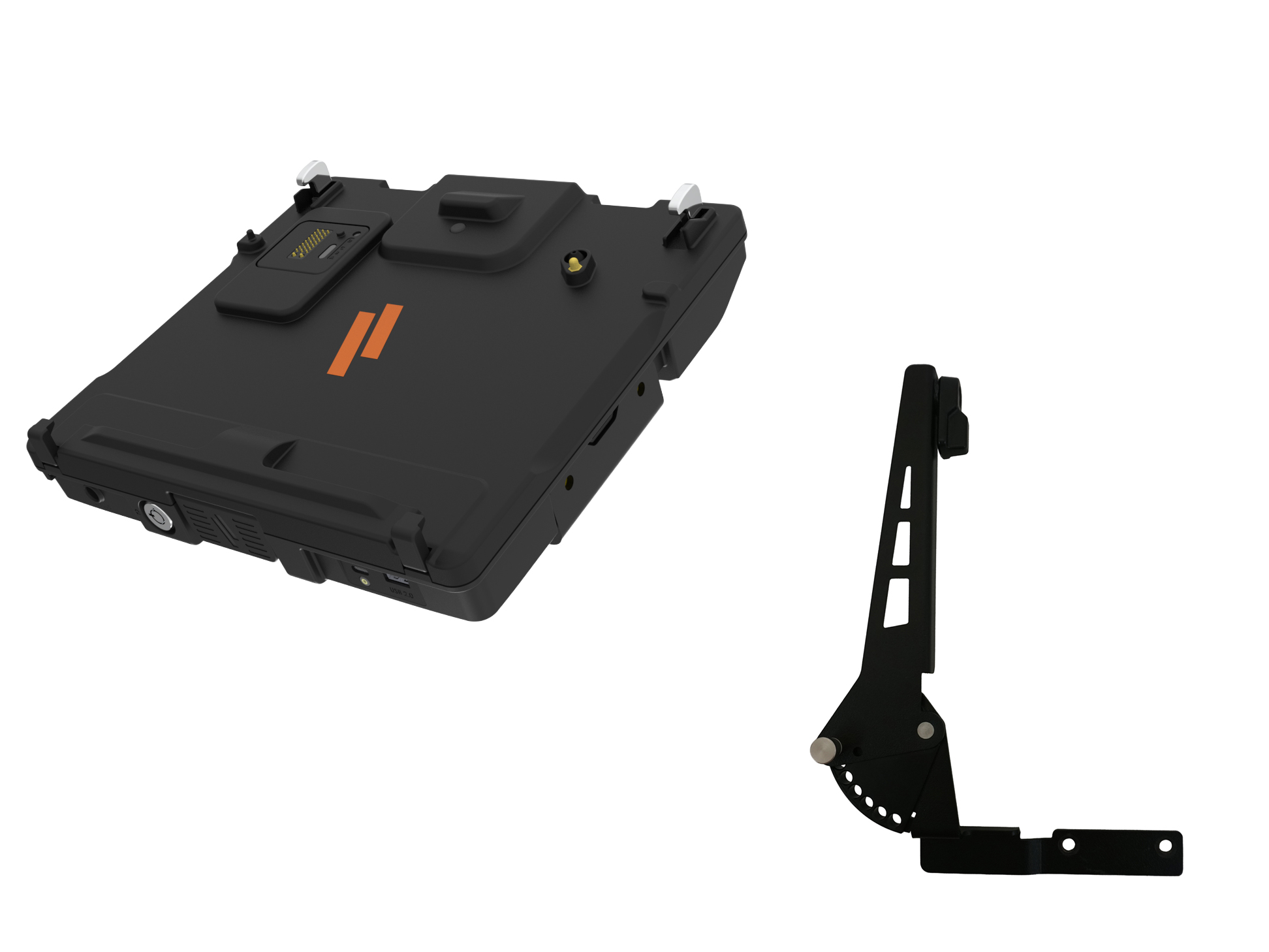 Package – Docking Station for Getac V120 with Standard Port Replication & Screen Support