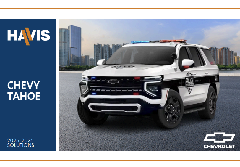 2025-2026 Chevrolet Tahoe Solutions Brochure