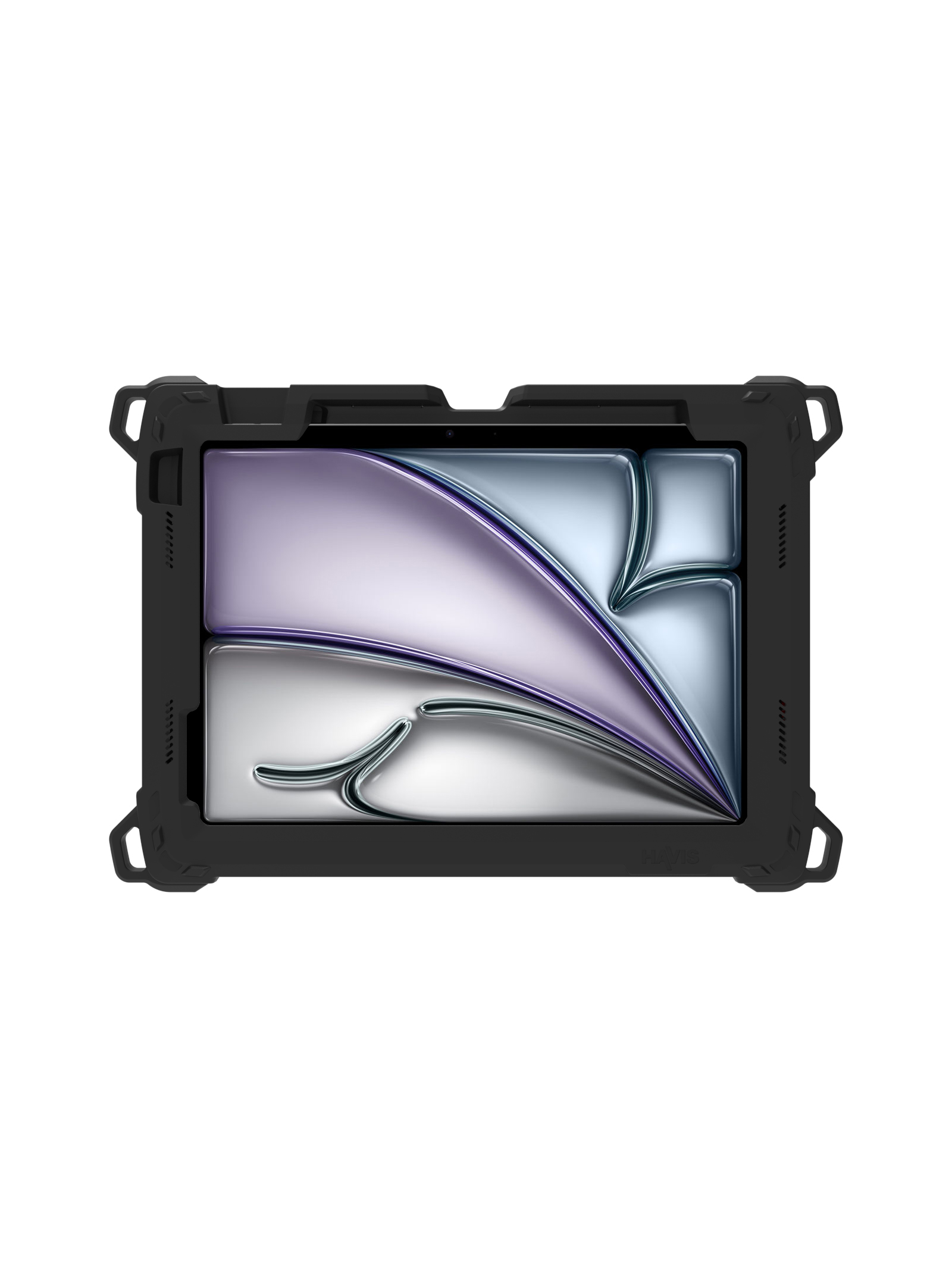 Havis Rugged Tablet Case for Apple iPad Air 11” (4th-5th Gen, M2, M3) with Touch ID Accommodation