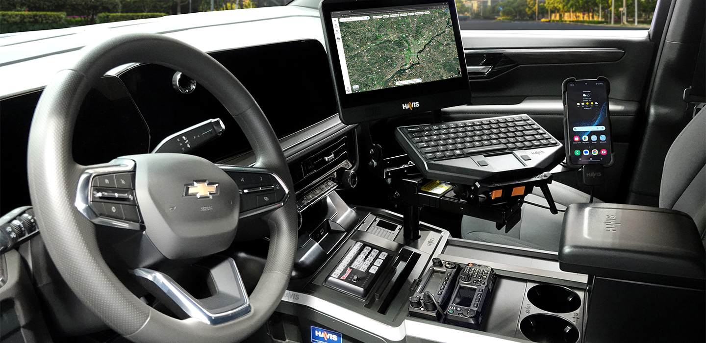 Havis Redefines Law Enforcement Vehicle Integration with All New VSX Console for 2025 Chevy Tahoe