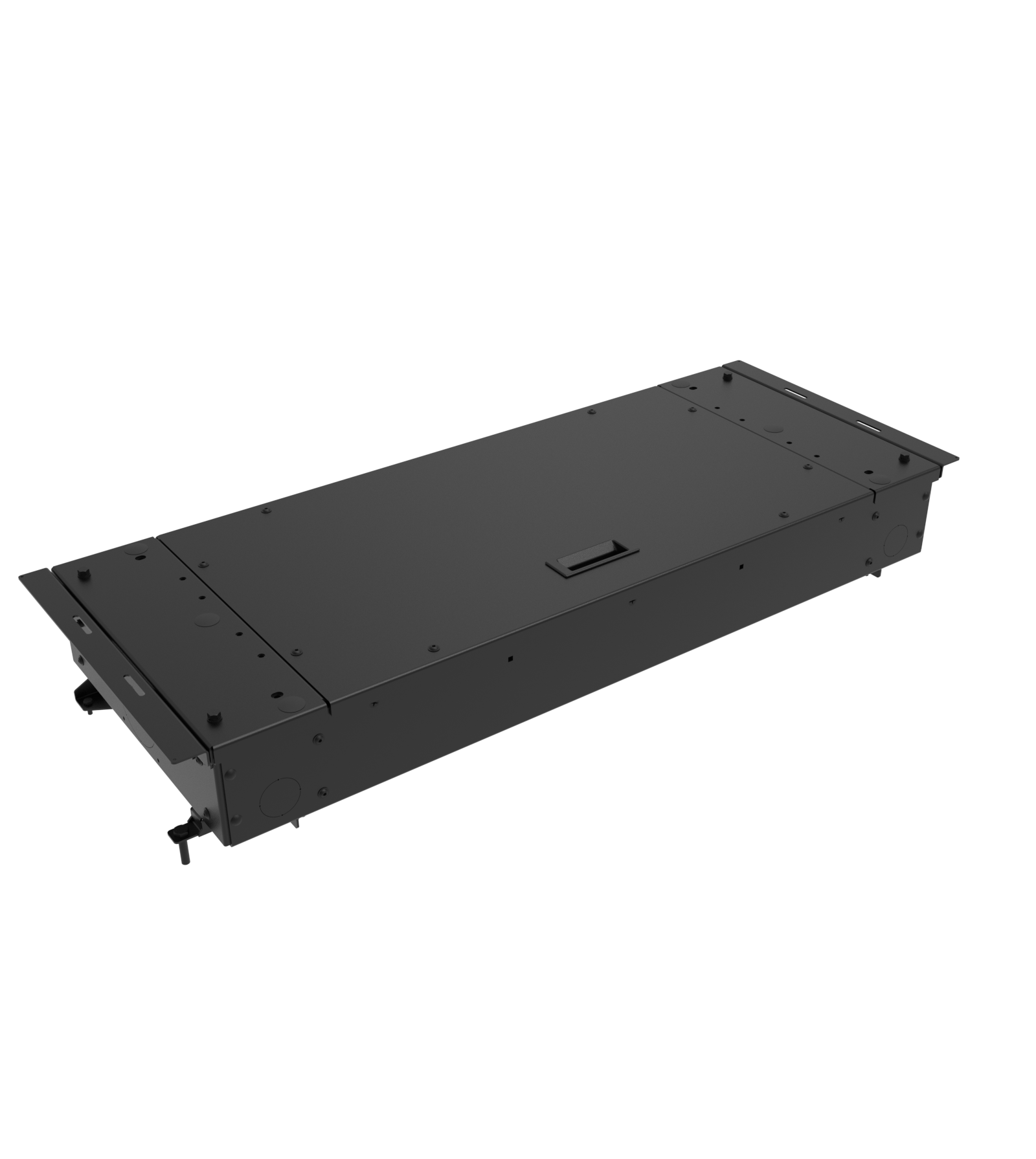 Forward Electronics Mounting Trunk Tray Storage Box for 2021-2025 Chevrolet Tahoe with Havis K9-XL or K9-PT