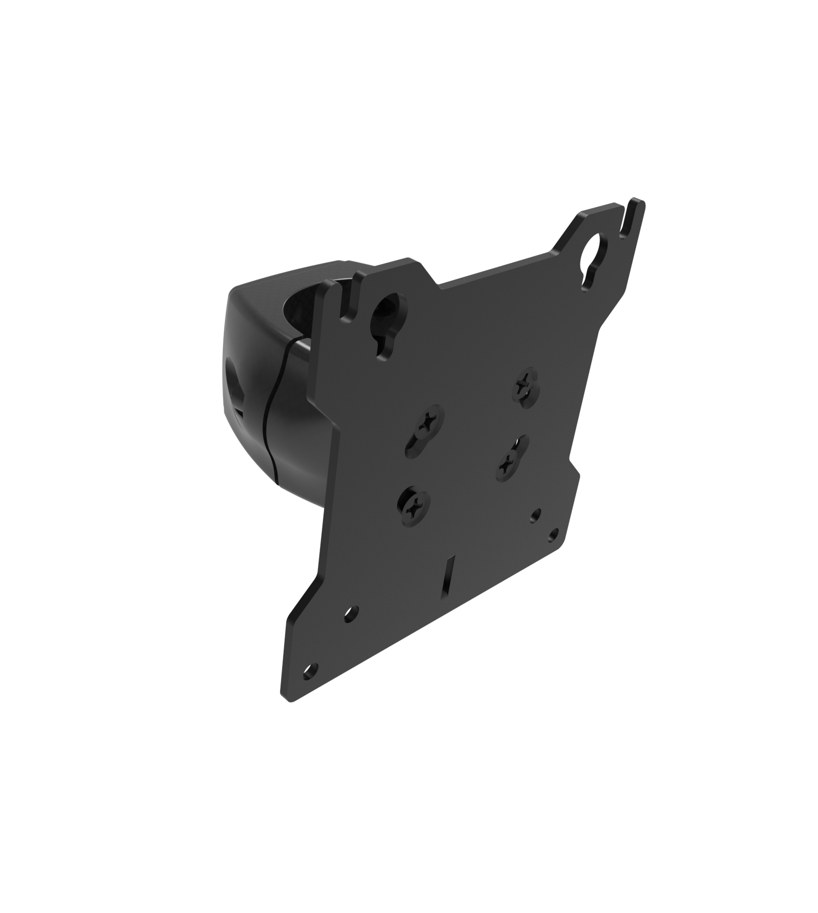 TechTower, Monitor Mount, with Fixed Pole Clamp