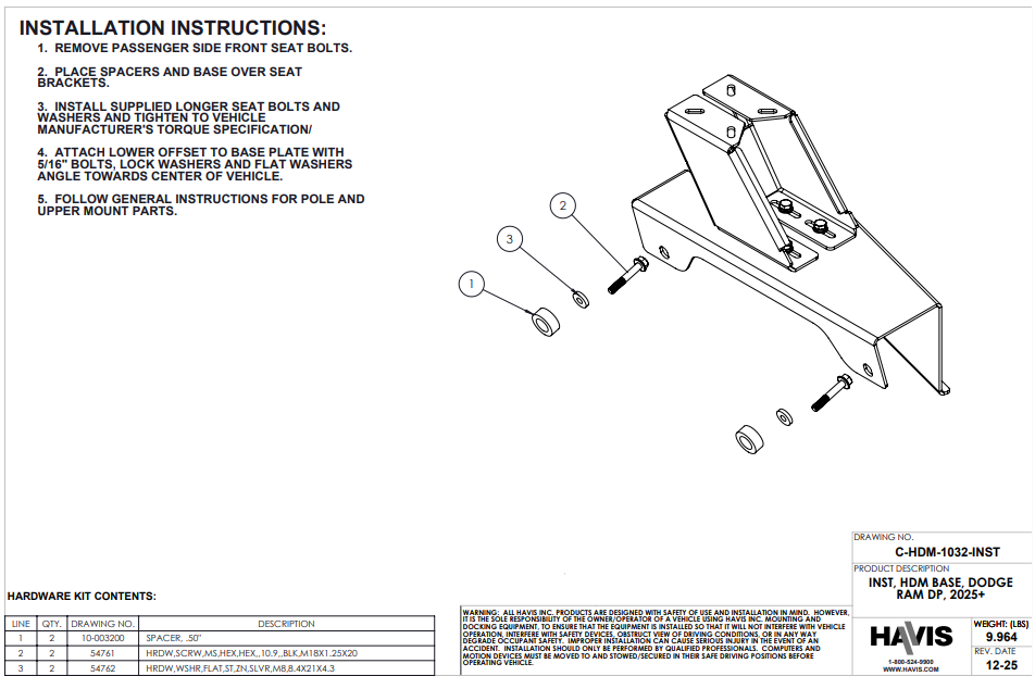 Installation Instructions (pdf)