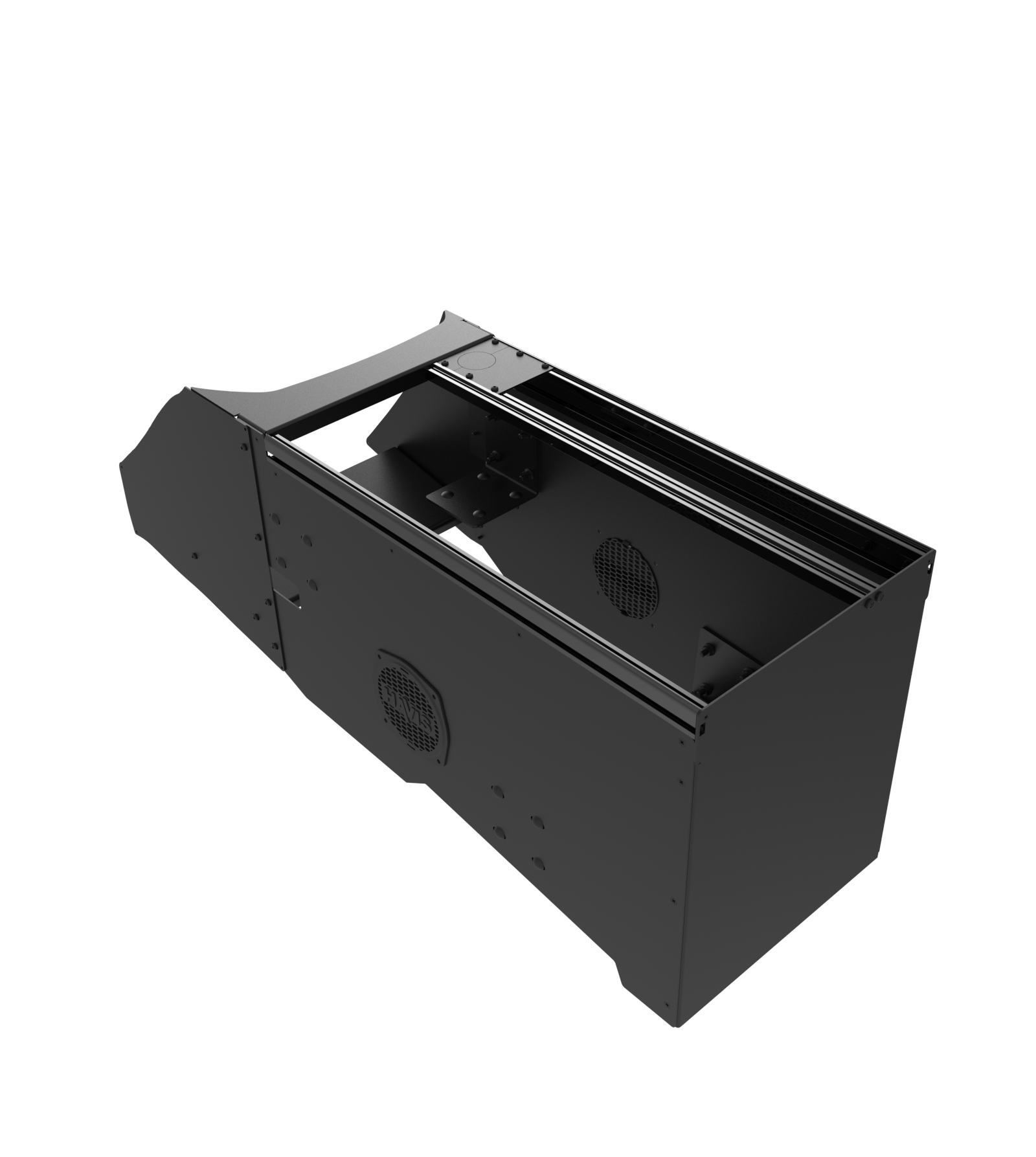 Vehicle-Specific 23″ Wide Flat Console for 2020-2026 Ford Transit Van