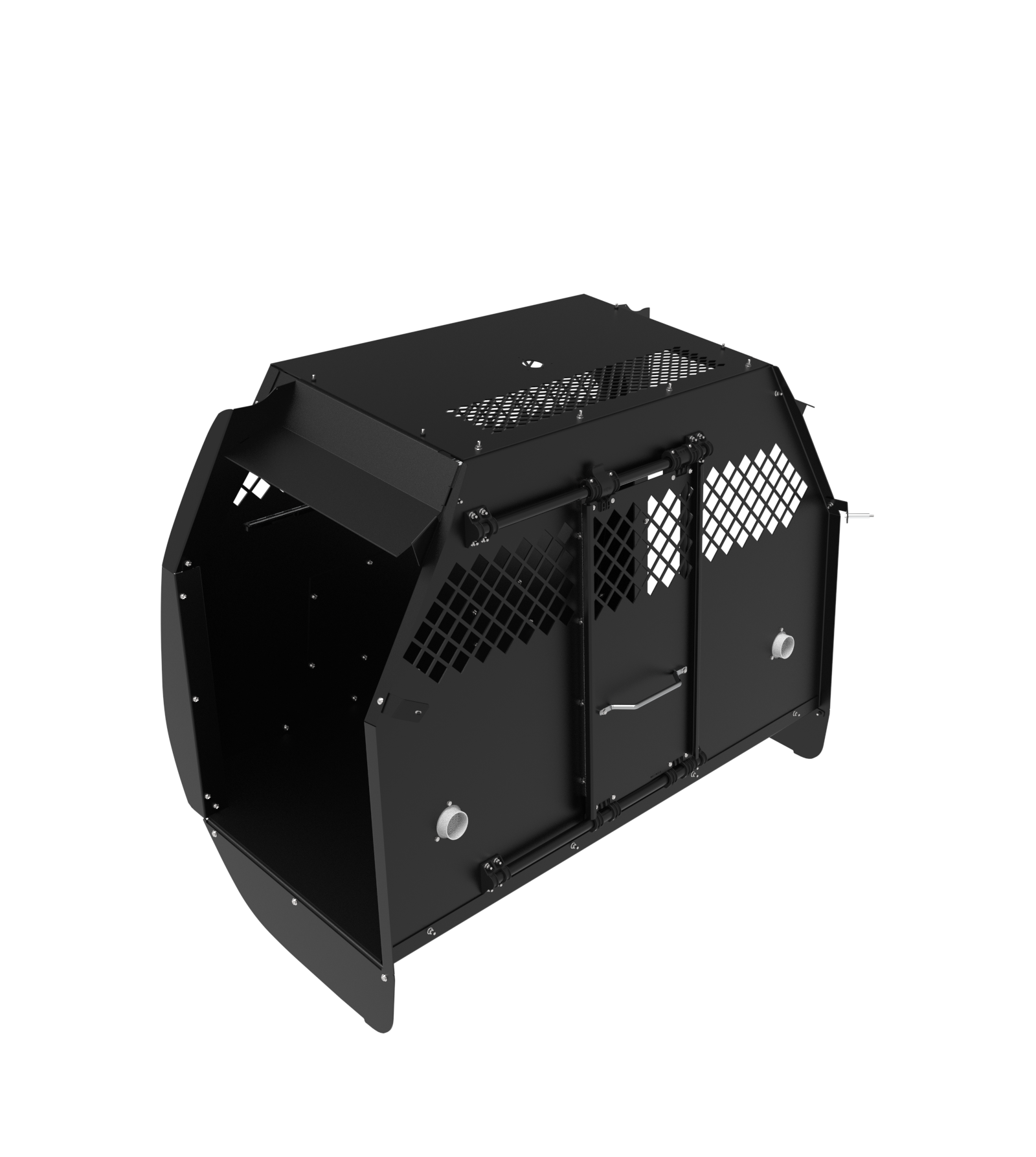 Standard K9 Transport System for 2020-2026 RAM 2500 (DJ) – Black