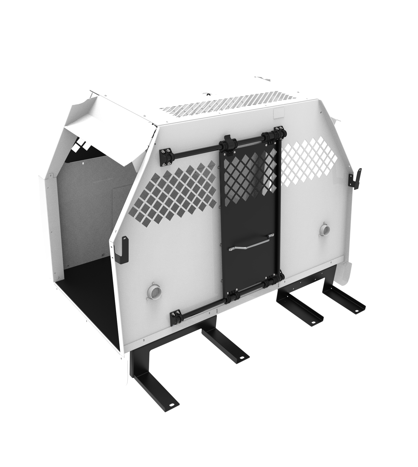 Standard K9 Transport System For 2019-2025 Dodge Ram 1500 (DT) – White