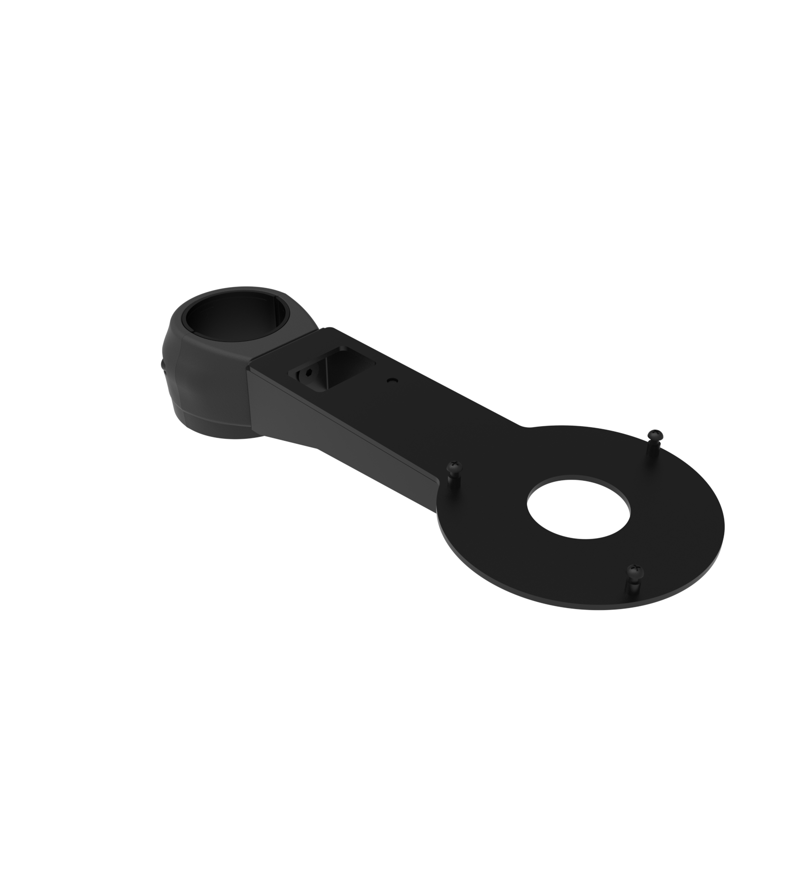 Techtower, Payment Device Arm with Rotating Pole Clamp, for Havis Metal Conversion Stands