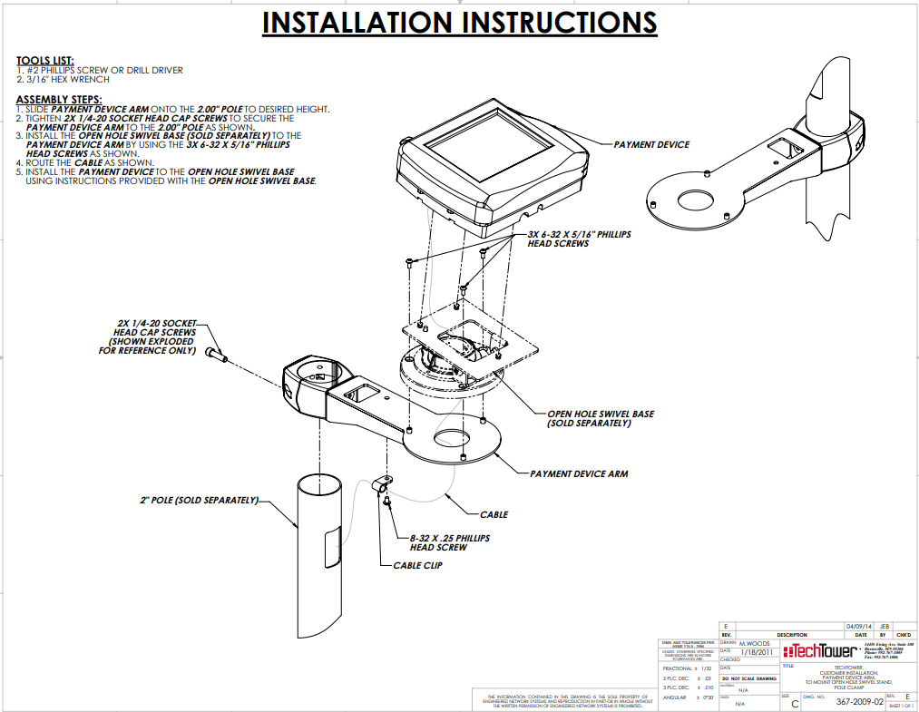 Customer Instructions