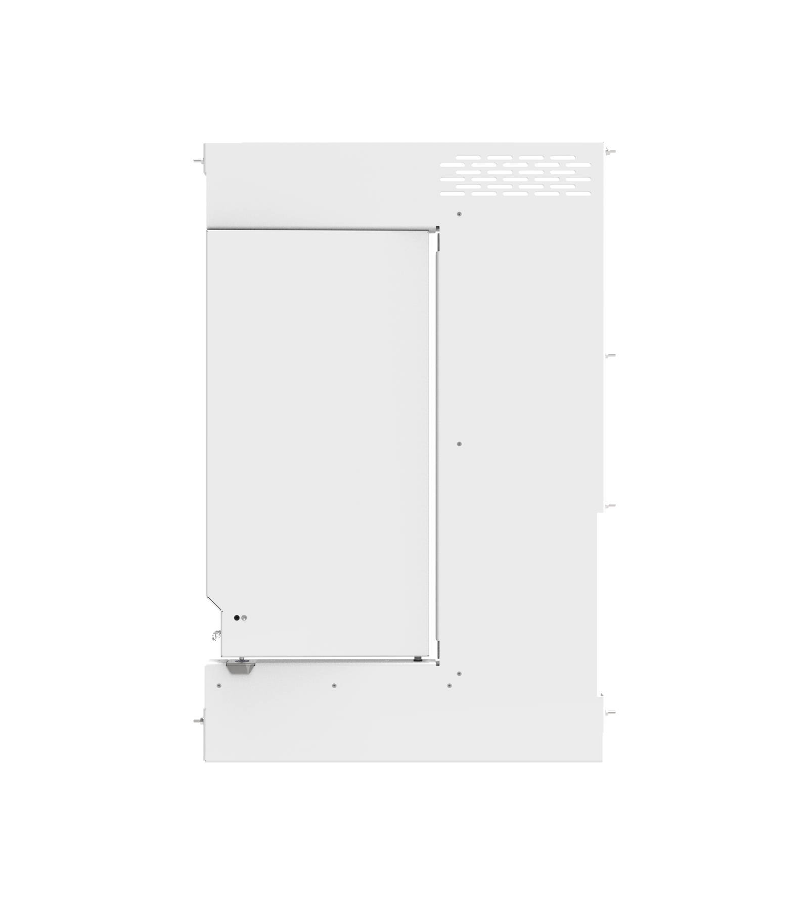 Dual K9 Divider With Door For 2017-2026 Ford F-Series Standard K9 – White