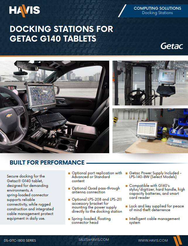 DS-GTC-1800 Series Sales Sheet