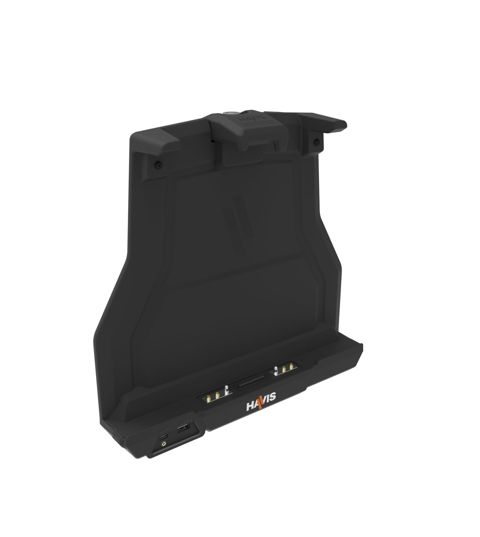 Docking Station for Getac G140 with Standard Port Replication & Quad Pass-Thru Antenna Connections