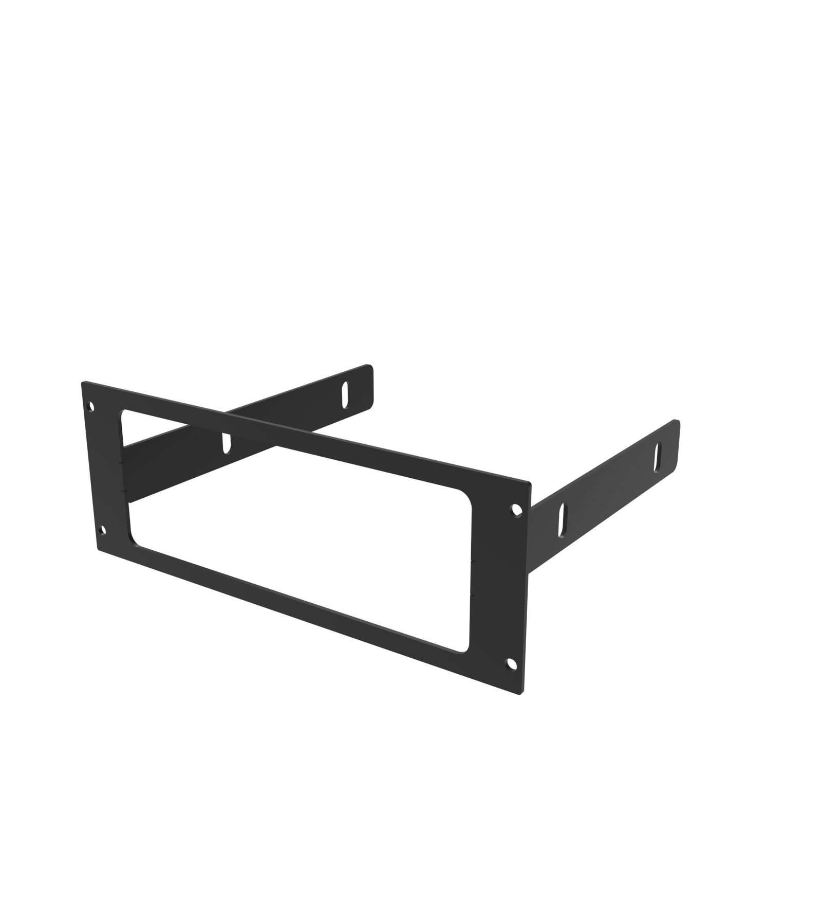 1-Piece Equipment Mounting Bracket, 3″ Mounting Space, Fits Harris/L3Harris XQ-M78B & XL-85M Series Radio Control Head