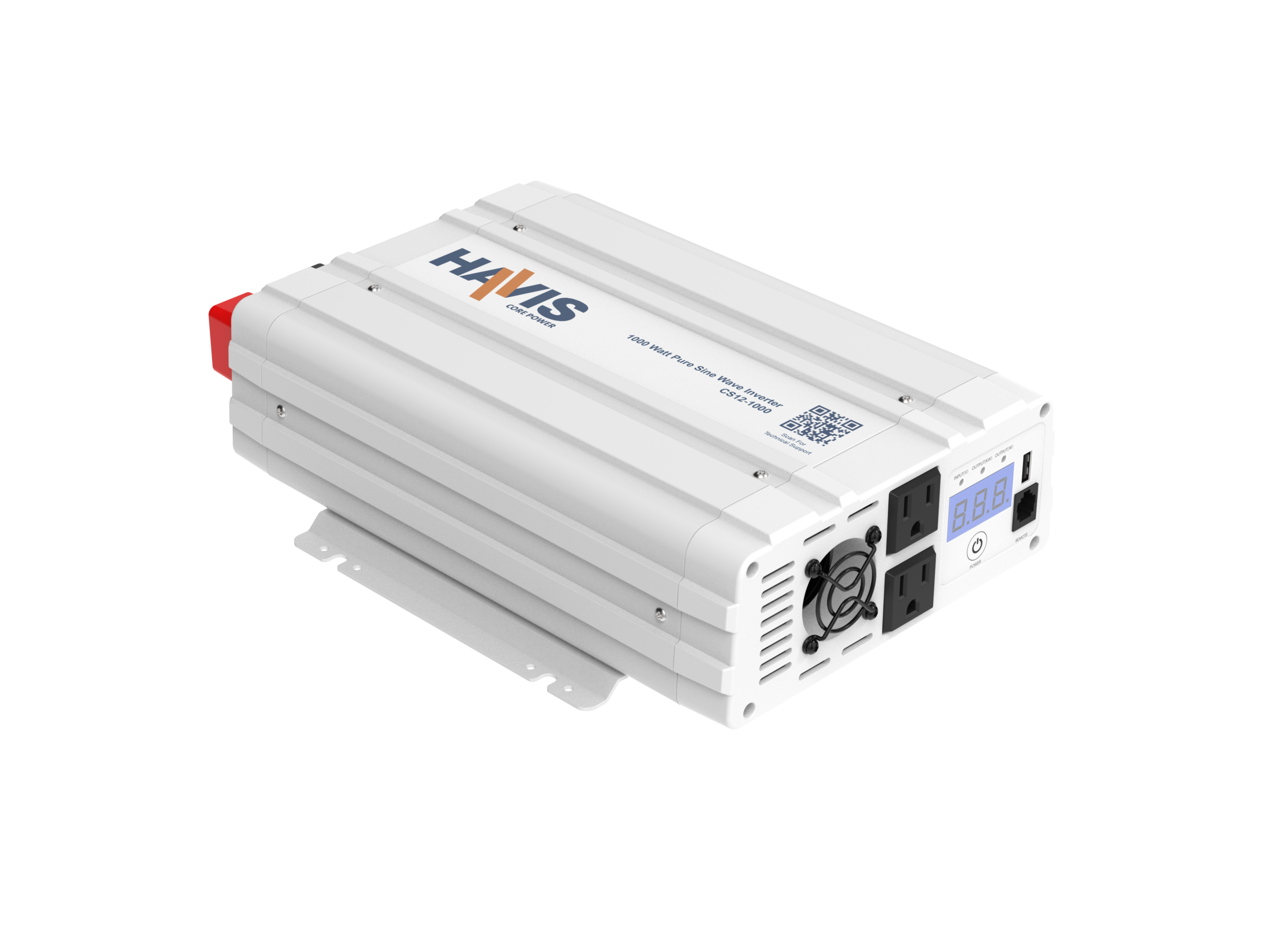 CS Series Core Power Inverter, Pure Sine Wave, 12VDC Input & 1000W AC Output