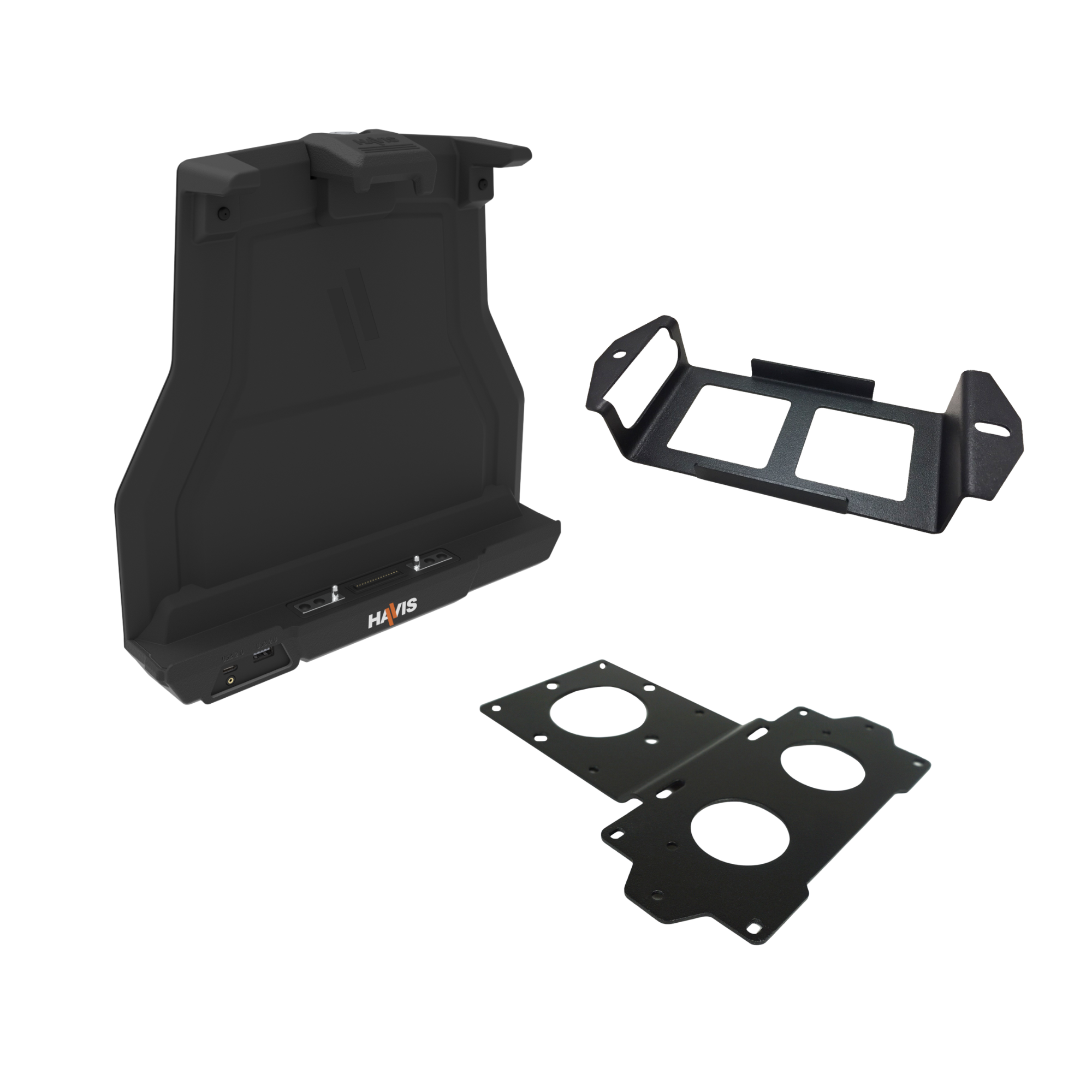 Package – Docking Station for Getac G140 with Advanced Port Replication & Power Supply Mounting Bracket