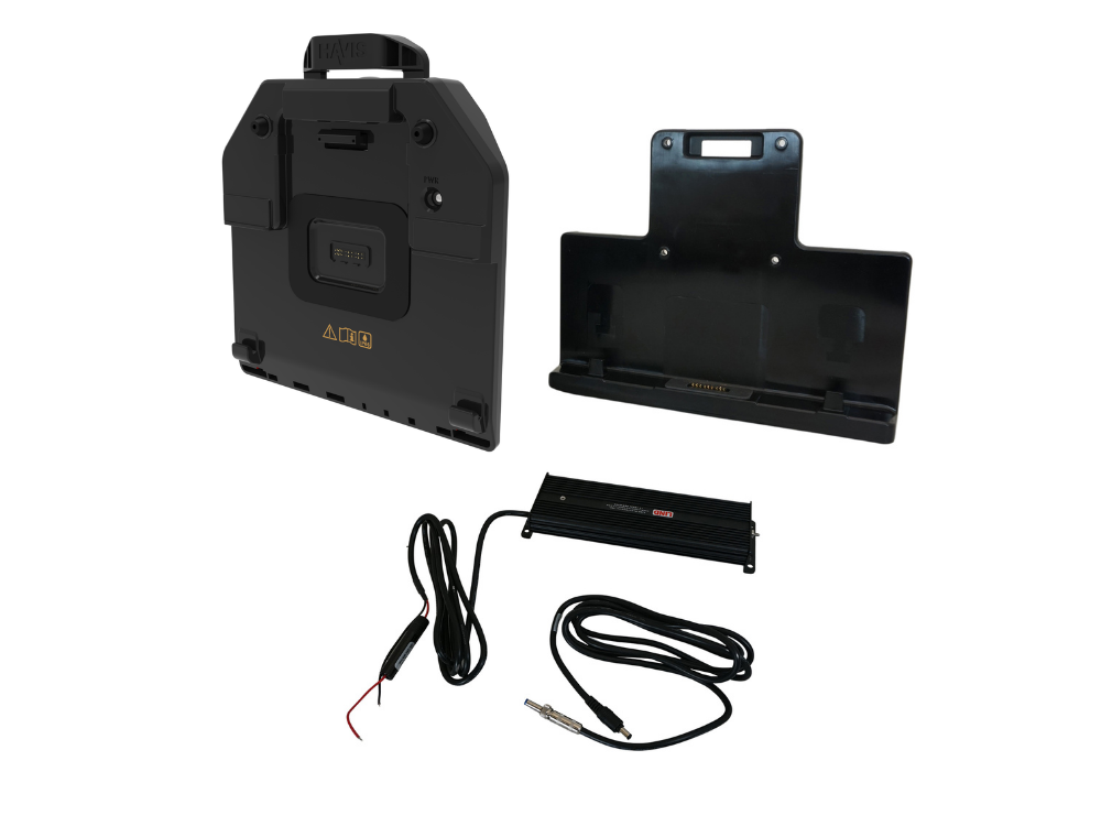 Package – IP66 Docking Solution for Dell’s Pro Rugged 10 (7030) Tablet with Isolated Power Supply (12-32VDC)