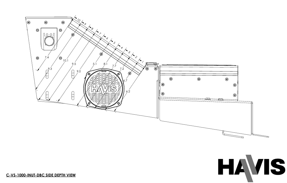 Side-View Depth Measurement