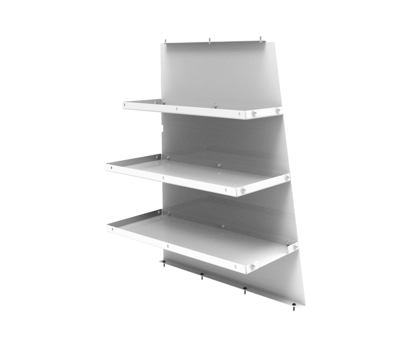 Side Door Storage System Insert for For 2019-2026 Dodge Ram 1500 (DT) – White