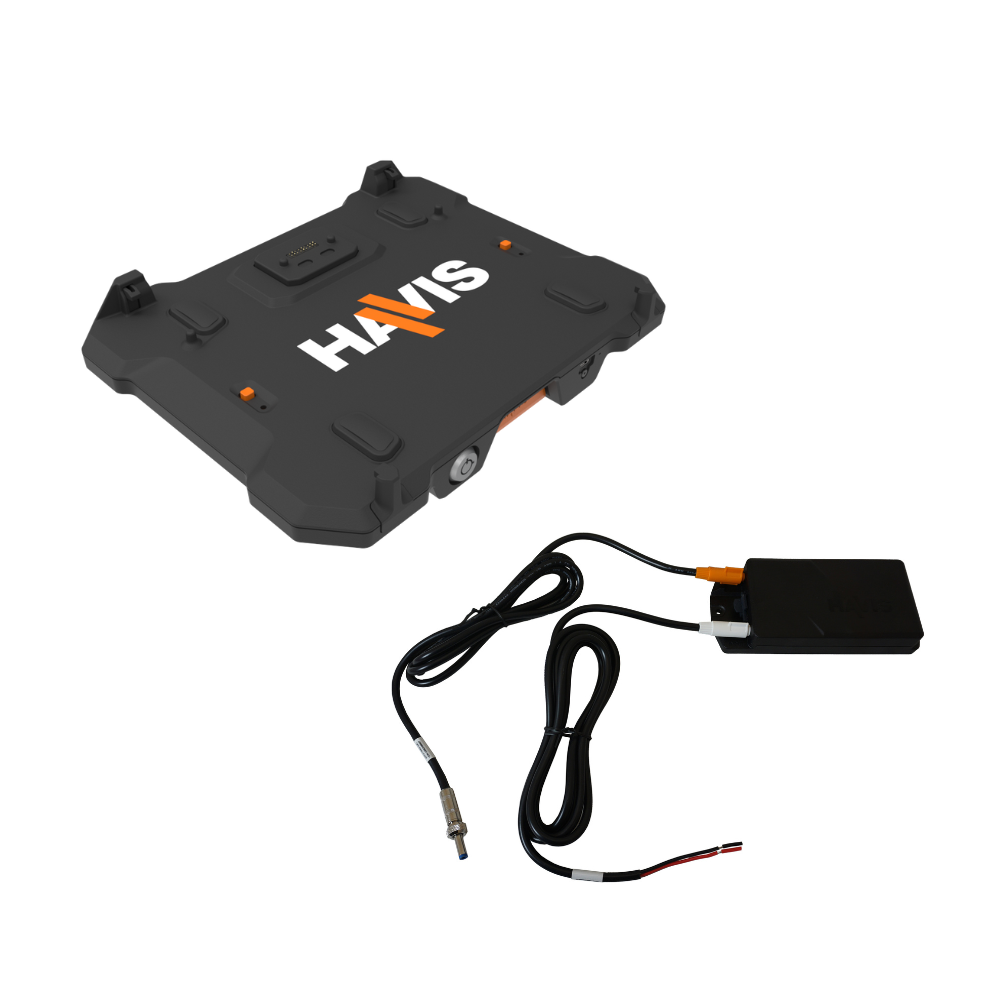 Docking Station for Dell Pro Rugged 14 (PR514260) with Advanced Port Replication & Havis Power Supply