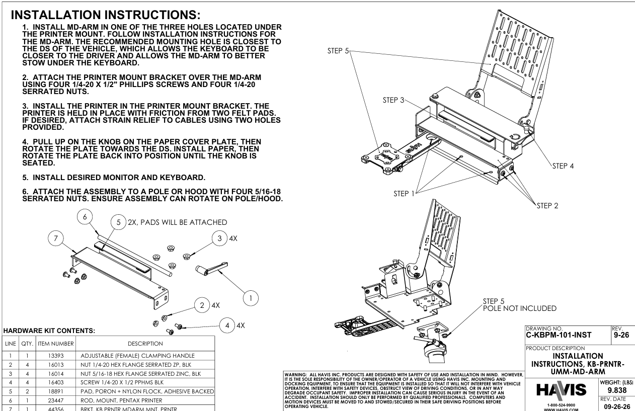Installation Instructions (pdf)